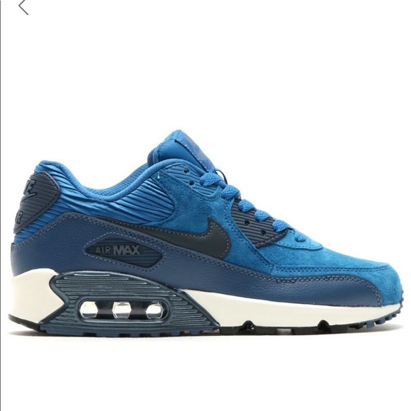 nike air max 90 blue suede